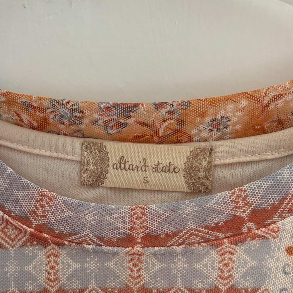 Altar'd State Patchwork Mini Dress - image 2